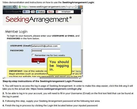 seekingarrangement|Member Login